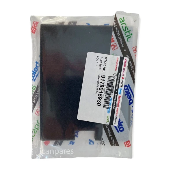 Arçelik İle Uyumlu 9178015930 Elektrikli Süpürge Ön Motor Sünger Filtresi - Resim 3