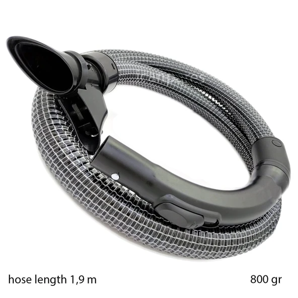 Philips İle Uyumlu Marathon Serisi Elektrikli Süpürge Çelik Telli Hortumu - Tutma Sapı Pimli - Resim 6