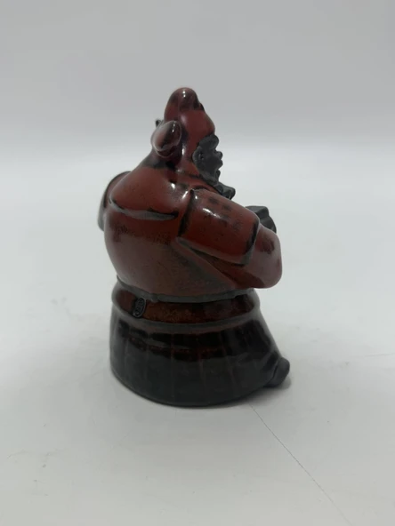 Zhang Fei Seramik Çay Seremonisi Figürü - Resim 3