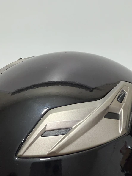 LS2 FF370 Çene Açılır Motosiklet Kaskı Siyah M Beden - Resim 4