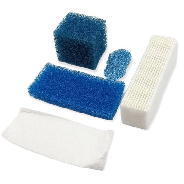 Thomas İle Uyumlu Genius S1 Aquafilter Eco S2 Twin Parquet TT T1 T2 Pets Hijyen Süpürge Filtre Seti - Resim 2