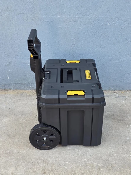Dewalt TSTAK Ağır Hizmet Tipi Tekerlekli Derin Takım Çantası DW011 (Çıtır Darbeli) - Resim 2