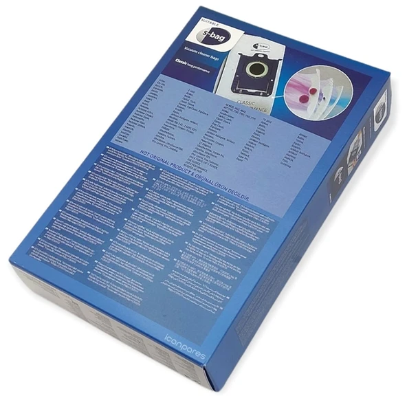 Philips İle Uyumlu FC 9170 Performer 8134 Easy Life HR 8368 8399 Elektrikli Süpürge 4lü Toz Torbası Sbag - Resim 2