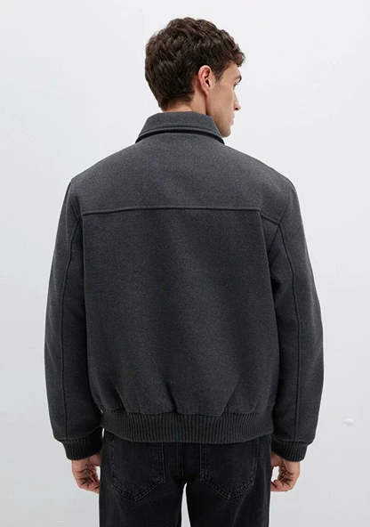 Mavi M0110658-80023 Yün Karışımlı Ceket Erkek Ceket - Resim 4