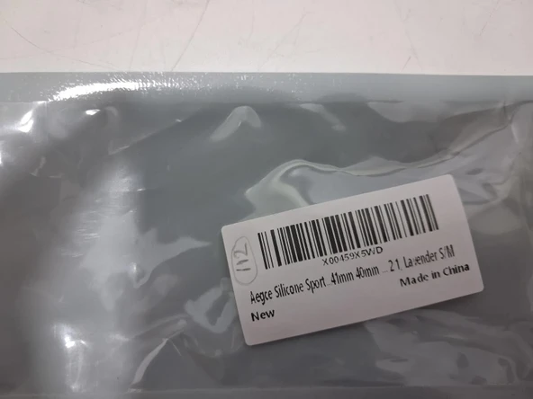 Aegce Apple Watch Silikon Saat Kordonu 40-41mm - Resim 4