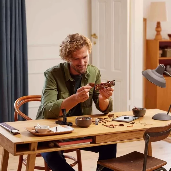 LEGO Icons Leonardo da Vinci’nin Uçan Makinesi 10363 - Resim 4