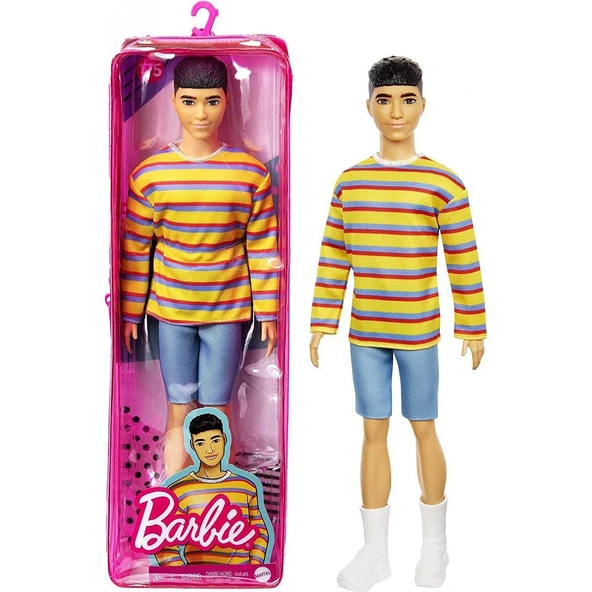 Barbie Fashionistas Yakışıklı Ken Bebekler DWK44 - Resim 3