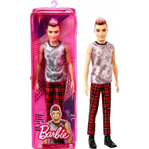 Barbie Fashionistas Yakışıklı Ken Bebekler DWK44 - Resim 4