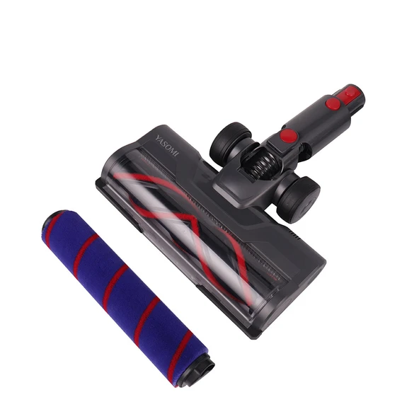 Yasomi Vion Plus V11 H12 Hepa Mop Başlık Led Işıklı Turbo Başlık Dikey Süpürge - Resim 6