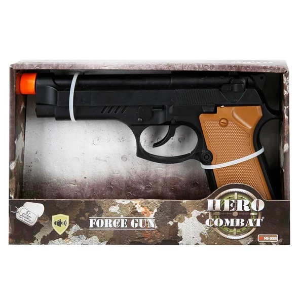 Hero Combat Sesli Asker Tabancası - Resim 4