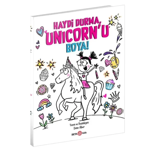 Haydi Durma Unicorn'u Boya! ürün görseli