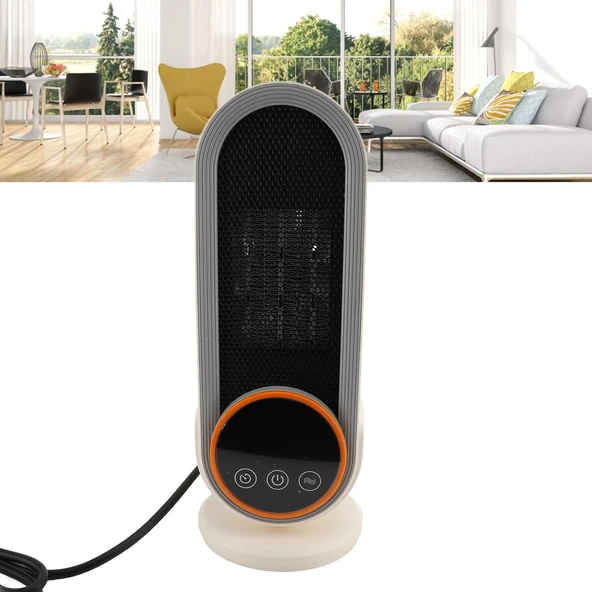 Taşınabilir Elektrikli  Isıtıcısı Uzaktan kumandalı - Resim 3