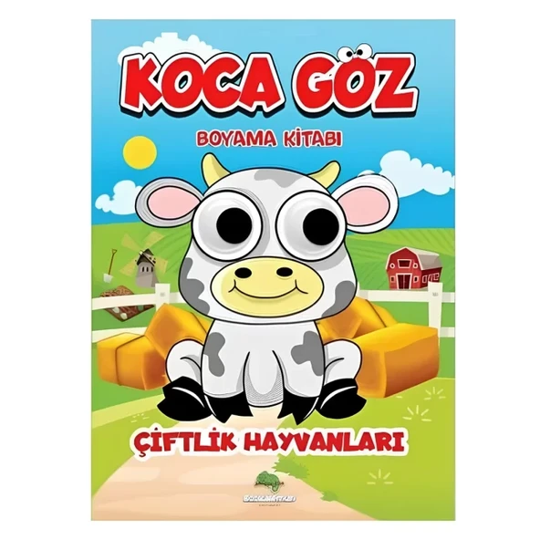 Koca Göz Çiftlik Hayvanları Boyama Kitabı ürün görseli