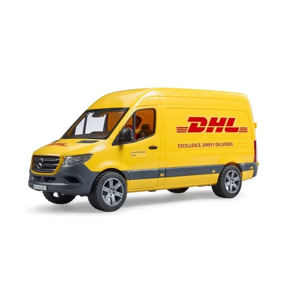 Bruder Mb Sprinter Dhl Kamyonu + Sürücüsü BR02671 - Resim 2