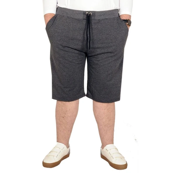 Büyük Beden Erkek Kapri Straight Basic 20500 Antrasit ürün görseli 1