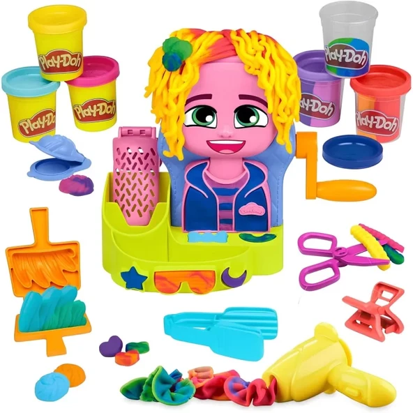 Play-Doh Renkli Kuaför Salonu F8807 ürün görseli