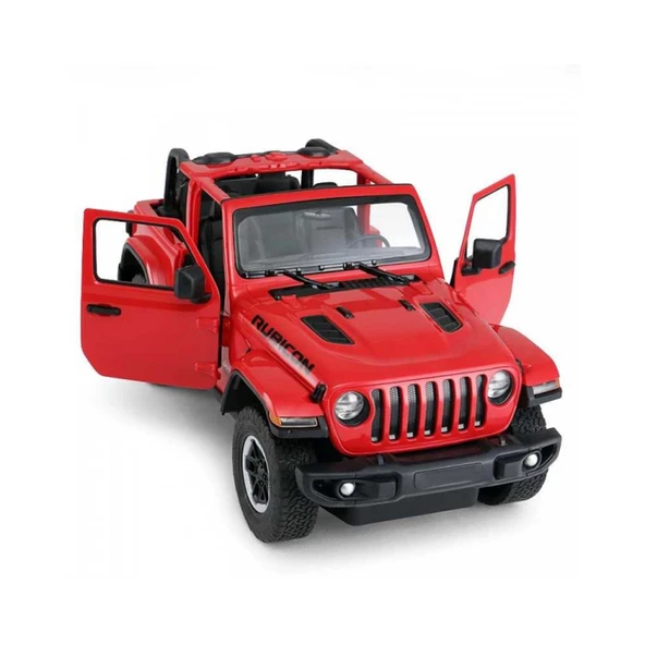 Rastar 1:14 Kumandalı Jeep Wrangler Rubicon Açılır Kapı - Resim 2