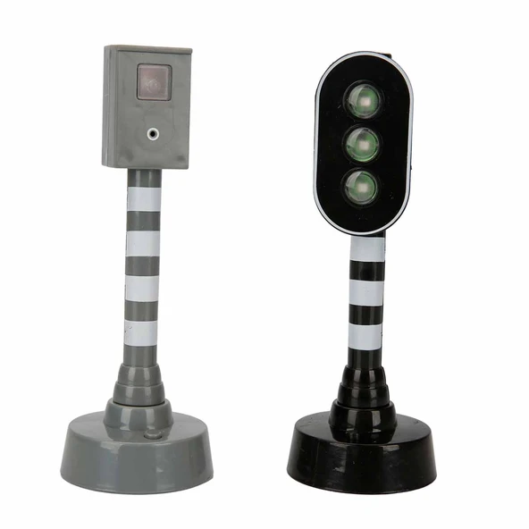 Maxx Wheels Sesli ve Işıklı Trafik Işık Seti ürün görseli