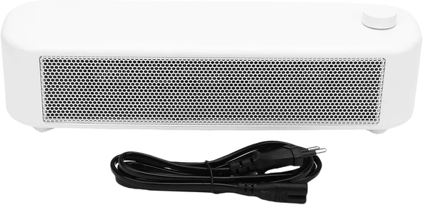 Srliya İç Mekan kullanımı Için Mini Alan ısıtıcı 500W 2 Gears PTC Hızlı Isıtma Taşınabilir Masaüstü Isıtıcı Yatak Odası Ofis (AB fişi 220V) ürün görseli 1