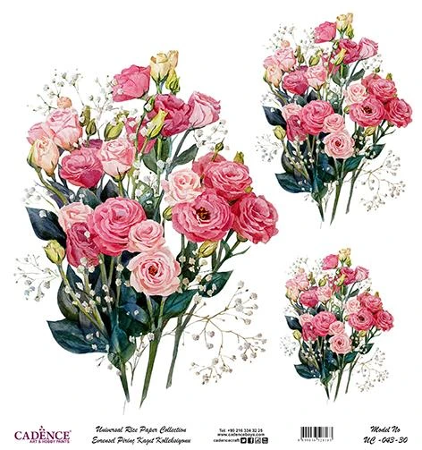 Cadence Evrensel Pirinç Dekopaj Kağıdı - UC-043 ürün görseli 1