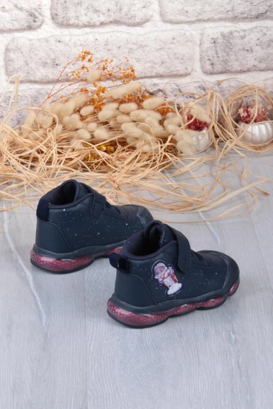 Vicco 946.E25K.447 Geminis Lacivert Anatomik İlk Adım Işıklı Erkek Çocuk Bot - Resim 5