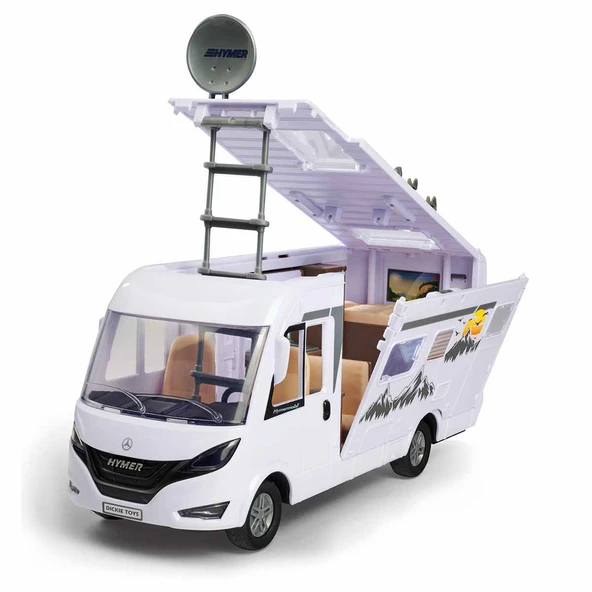 1:24 Hymer Karavan Kamp Oyun Seti Işıklı - Resim 4