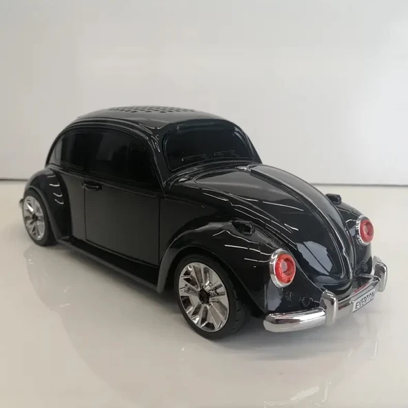 EVERTON RT-1939 Antrasit Arabalı Bluetooth FM/USB/TF/AUX Şarjlı Nostaljik Radyo - Resim 3