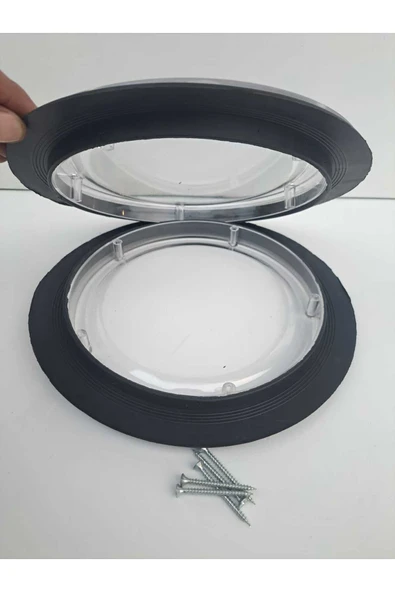 Mh Kuluçka Makinesi YUVARLAK CONTALI GÖZETLEME CAMI 230X20MM - Resim 2