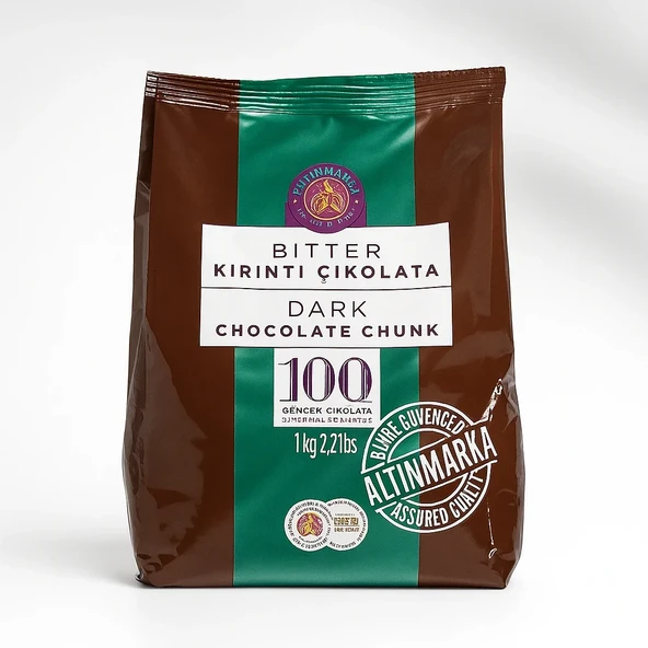 ALTINMARKA BİTTER KIRINTI ÇİKOLATA 1KG ürün görseli