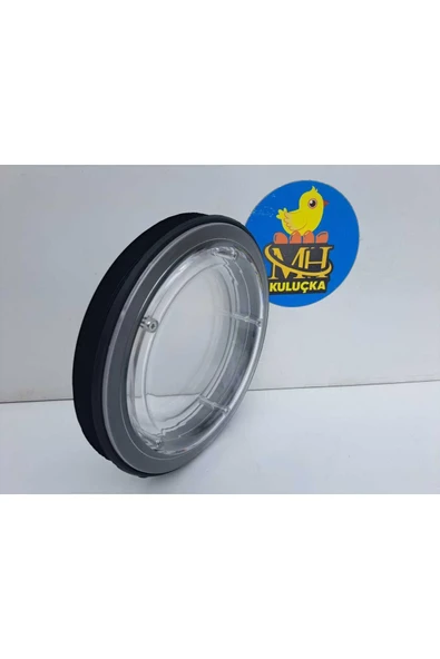 Mh Kuluçka Makinesi YUVARLAK CONTALI GÖZETLEME CAMI 230X20MM - Resim 5