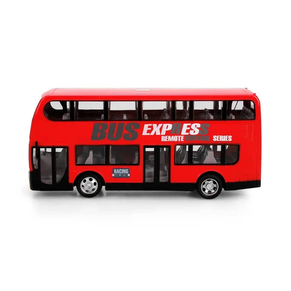 Sunman Uzaktan Kumandalı Işıklı Çift Katlı Otobüs - Resim 2