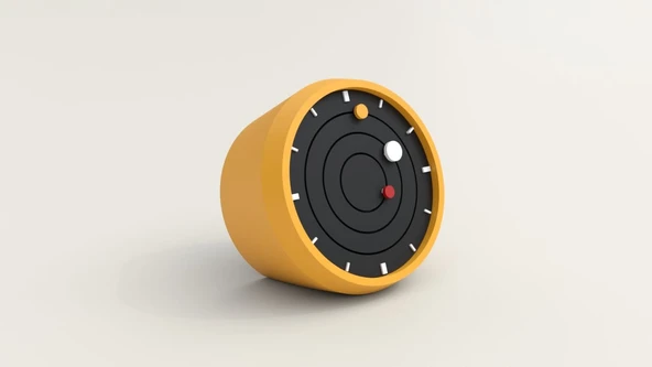 3d Baskı Yörünge Masa Saati ürün görseli 1