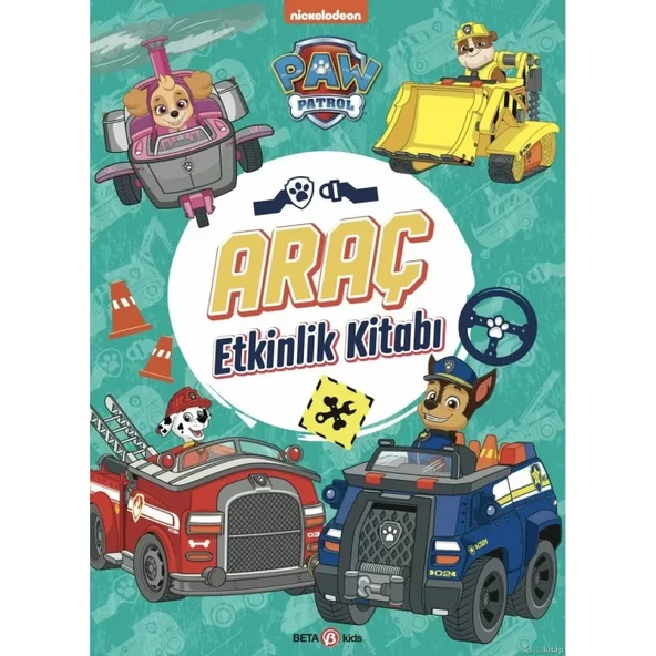 Paw Patrol Araç Etkinlik Kitabı ürün görseli 1