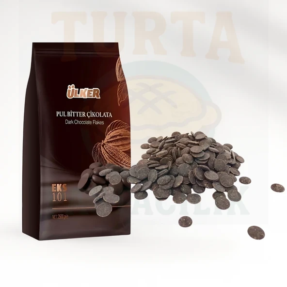 ÜLKER PUL BİTTER ÇİKOLATA 1 KG ürün görseli