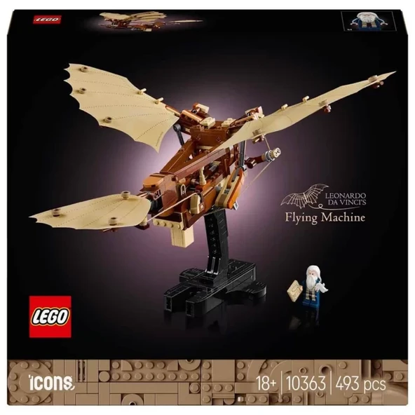 LEGO Icons Leonardo da Vinci’nin Uçan Makinesi 10363 - Resim 5