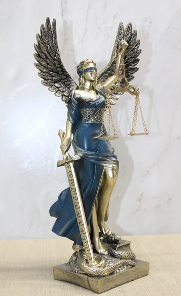 Kanatlı Adalet Biblosu Büyük Boy ürün görseli