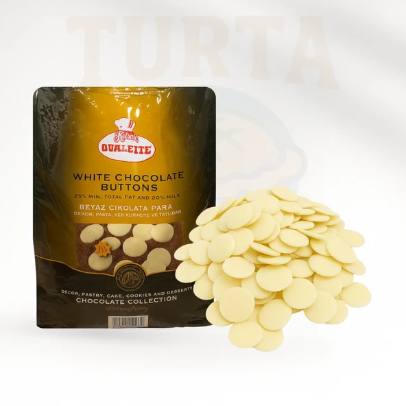 OVALETTE BEYAZ PARA ÇİKOLATA 1KG ürün görseli