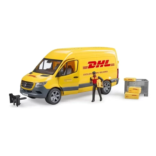 Bruder Mb Sprinter Dhl Kamyonu + Sürücüsü BR02671 ürün görseli