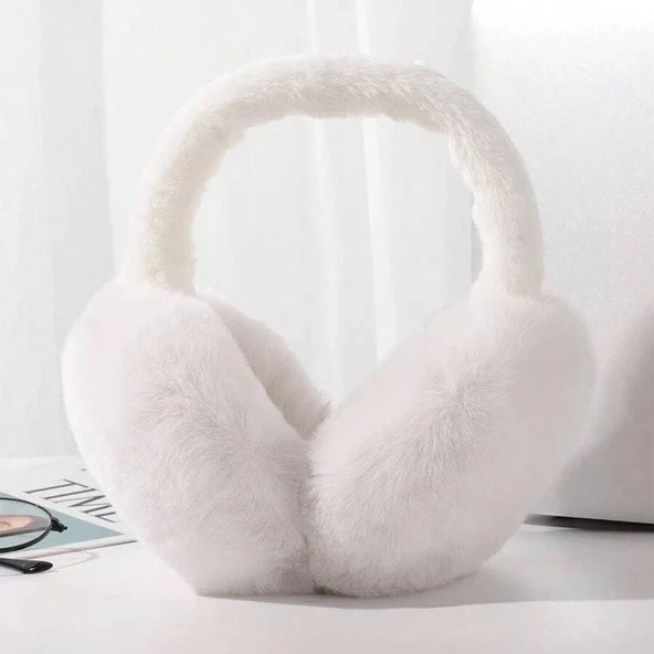 SOĞUKTAN KORUYUCU SOFT PELUŞ KATLANABİLİR KULAK KORUYUCU KULAKLIK - Resim 7