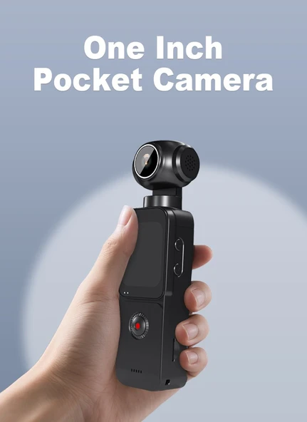 Çeşithane 5K Ultra HD Video Kamera – Anti-Shake Stabilizasyonlu, 270° Döner Ekranlı Vlog & Seyahat Kamera, WiFi Destekli Spor Aksiyon Kamerası (Mik - Resim 2