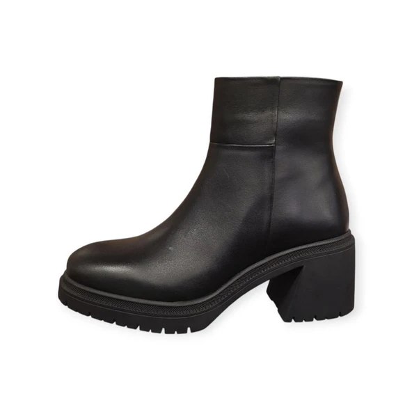 MAMMAMİA D25KB-8470 TOPUKLU DERİ HAFİF KADIN BOT ürün görseli