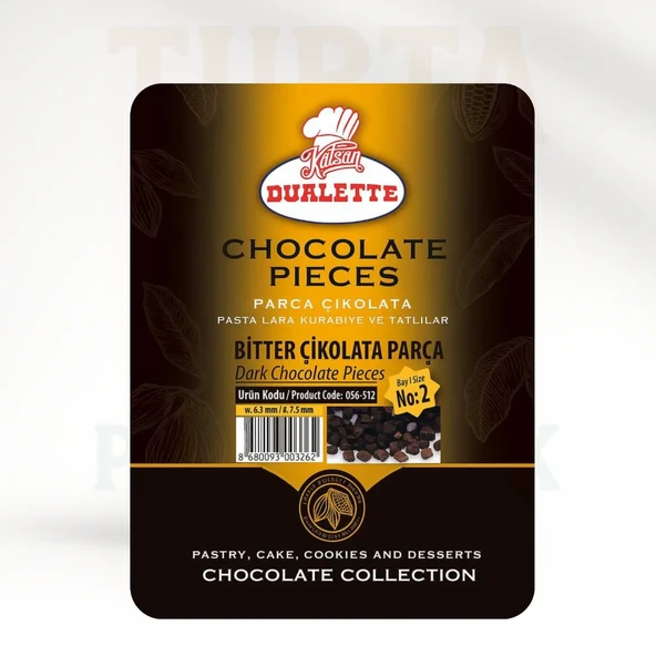 OVALETTER BİTTER PARÇA ÇİKOLAT 1 KG ürün görseli