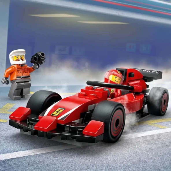LEGO City Ferrari Arabalı F1 Pit Stop ve Pit Ekibi 60443 - Resim 4