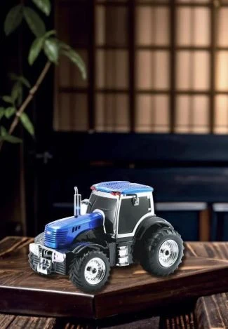 Mavi Traktör Tasarım USB/FM Radyo Bluetooth Hoparlör Speaker - Resim 3