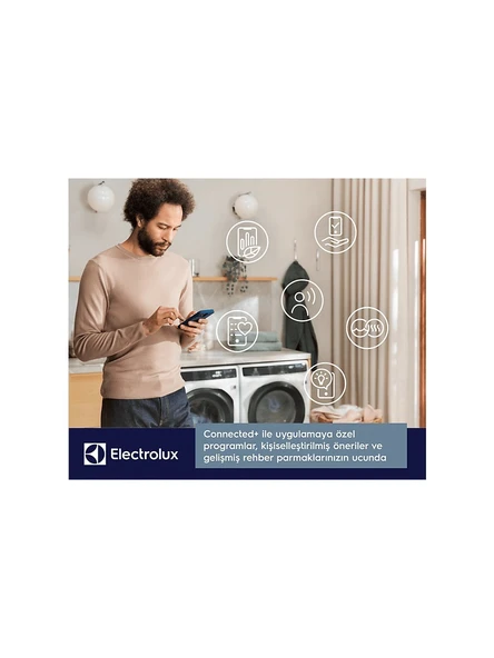 ELECTROLUX EW8F7417QT 800 Serisi UltraCare 10 kg 1400 devir A Sınıfı UniversalDose Wi-Fi Inverter Çamaşır Makinesi - Resim 7