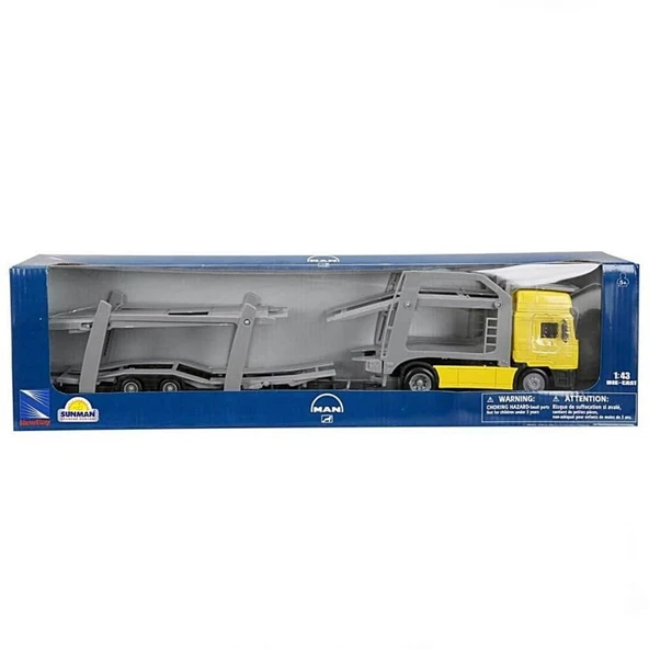 Sunman 1:43 Man F2000 Araç Taşıyıcı Tır - Resim 4