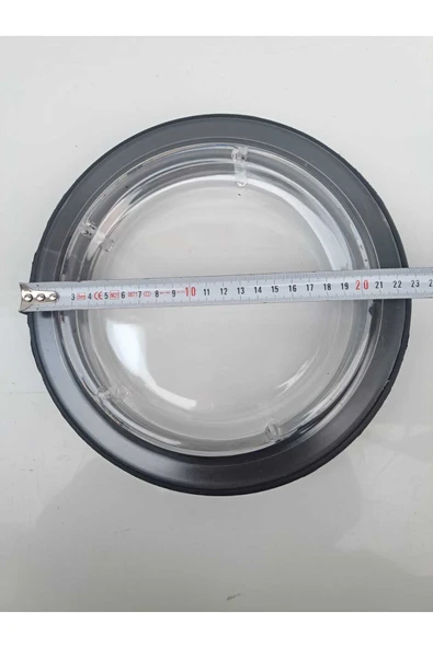 Mh Kuluçka Makinesi YUVARLAK CONTALI GÖZETLEME CAMI 230X20MM - Resim 3