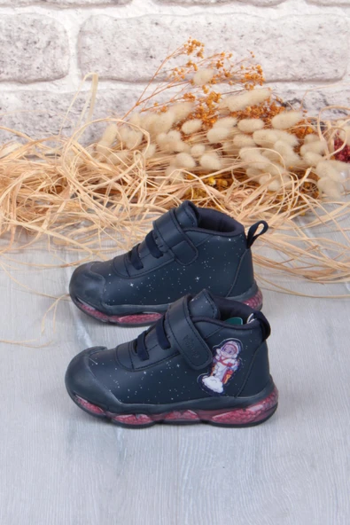 Vicco 946.B25K.447 Geminis Lacivert Anatomik Işıklı Erkek Çocuk Bot - Resim 3