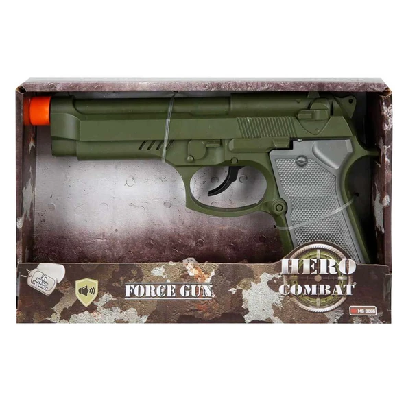 Hero Combat Sesli Asker Tabancası - Resim 3