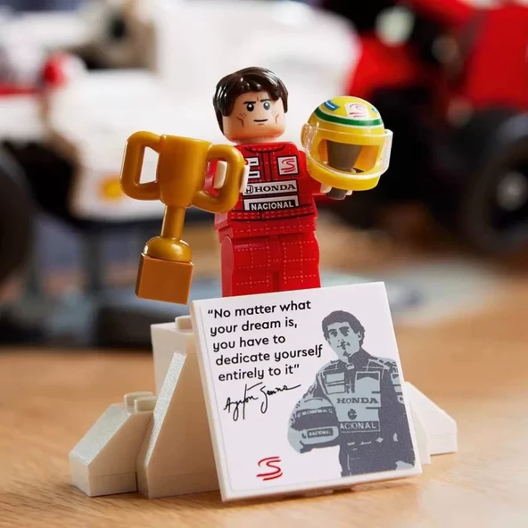 LEGO Icons McLaren MP4/4 ve Ayrton Senna 10330 - Resim 5